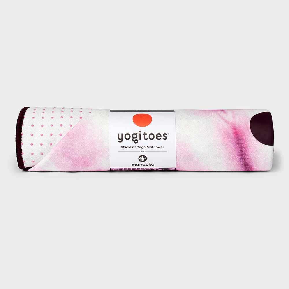 Shop Manduka Yogitoes Skidless Yoga Mat Towel in Diamond Truth