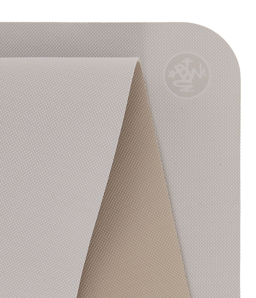 Manduka begin yoga mat 5mm - Crystal S Gray (68