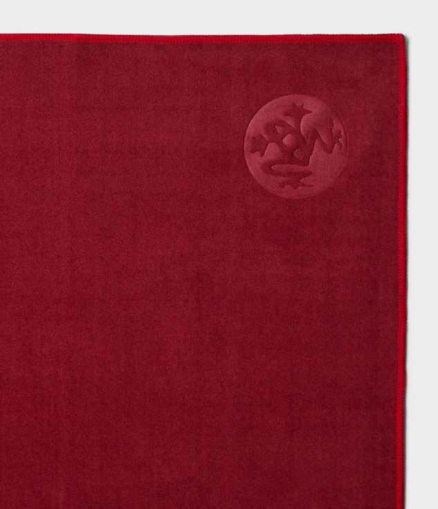 manduka eQua Mat serviette, serviette mate - microfibre