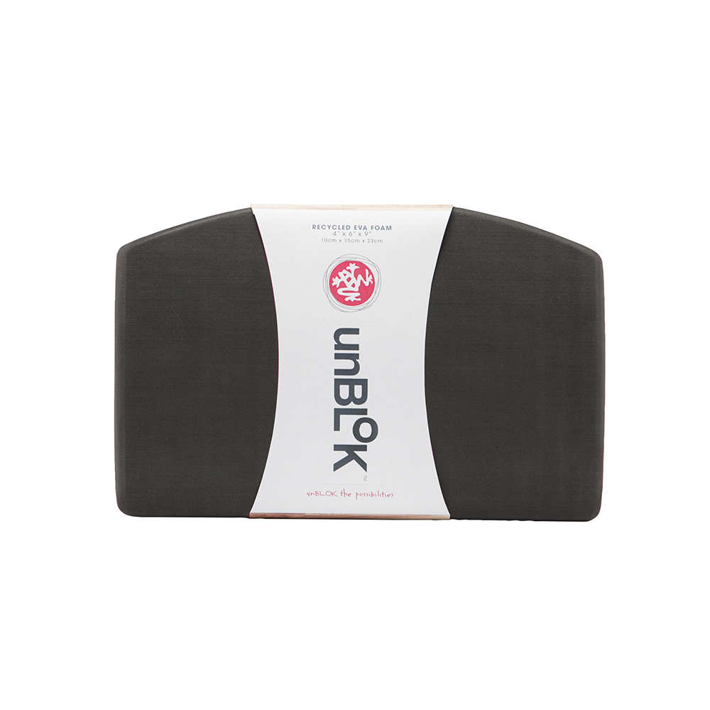 Manduka Unblok Recycled Foam Yoga Block - Thunder – Manduka Thailand